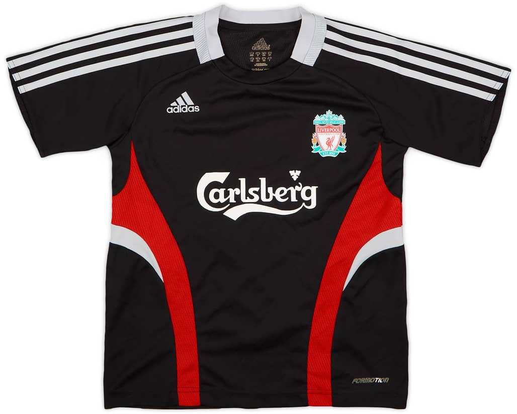 2008-09 Liverpool adidas Formotion Training Shirt - 8/10 - (M.Boys)