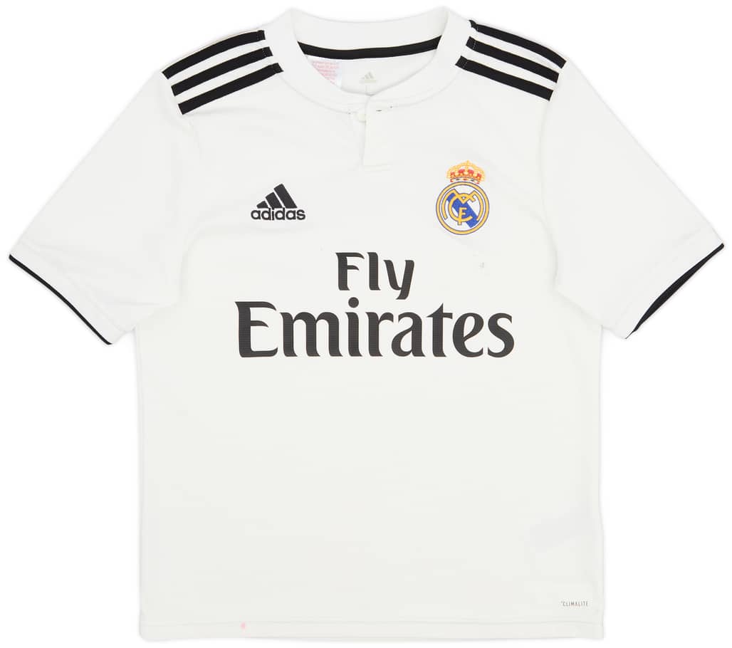 2014-15 Real Madrid Home Shirt - 6/10 - (L.Boys)
