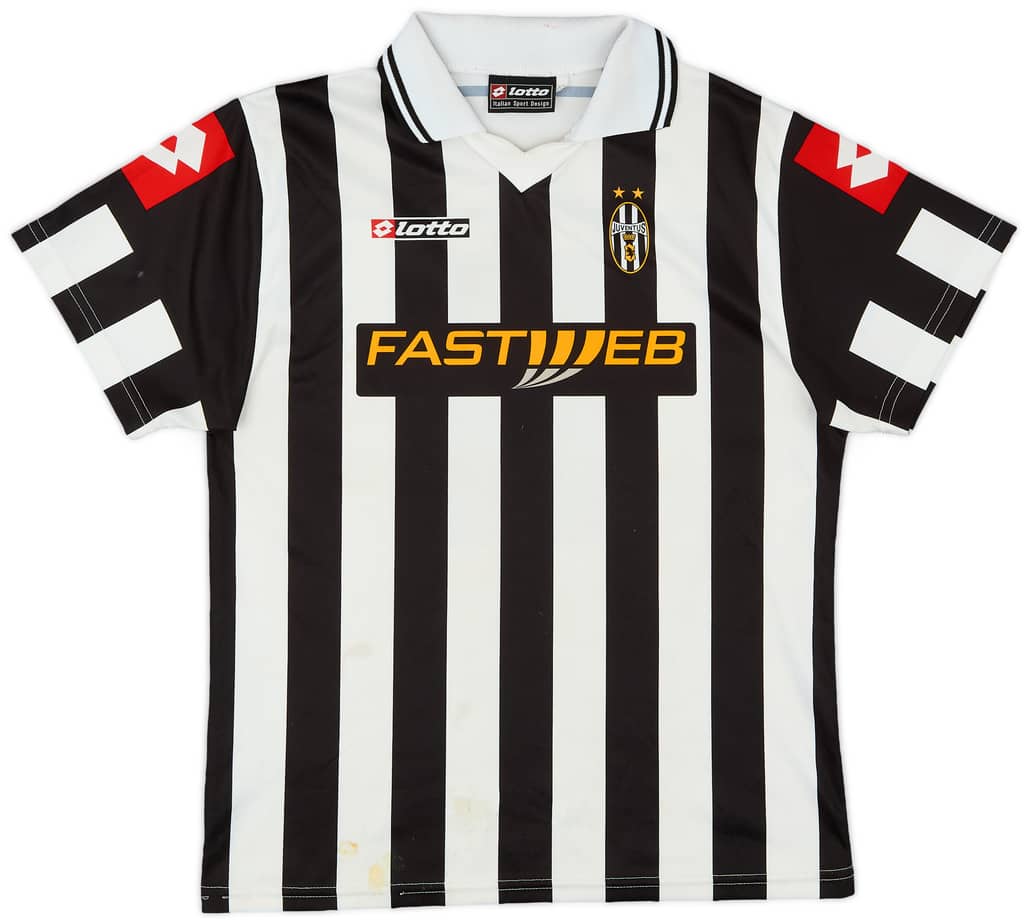 2001-02 Juventus Home Shirt - 4/10 - (XL.Boys)
