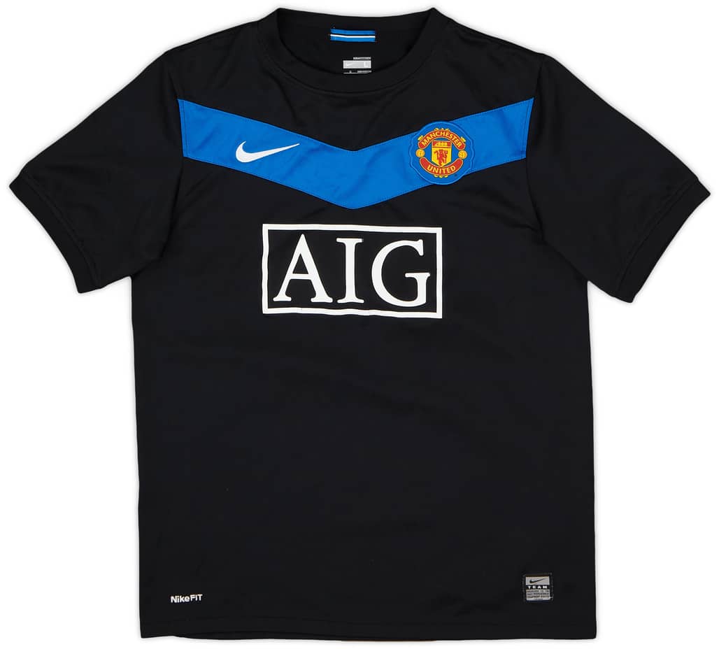 2009-10 Manchester United Away Shirt - 6/10 - (L.Boys)