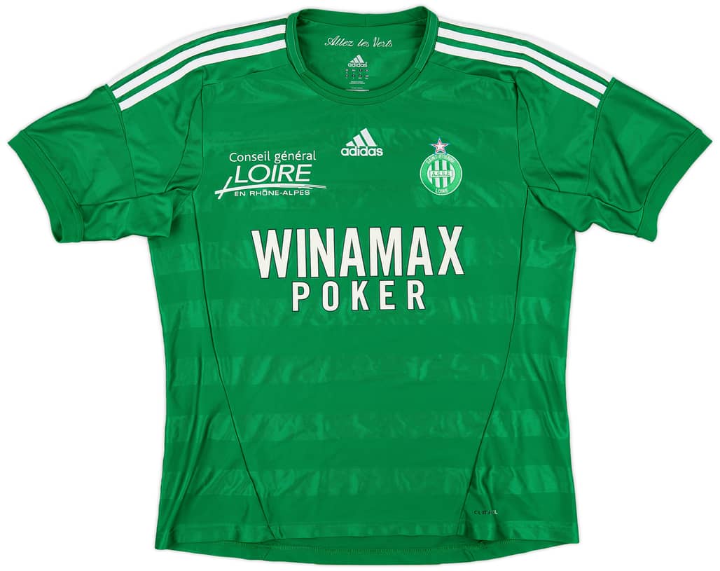2012-13 Saint Etienne Home Shirt - 8/10 - (L)