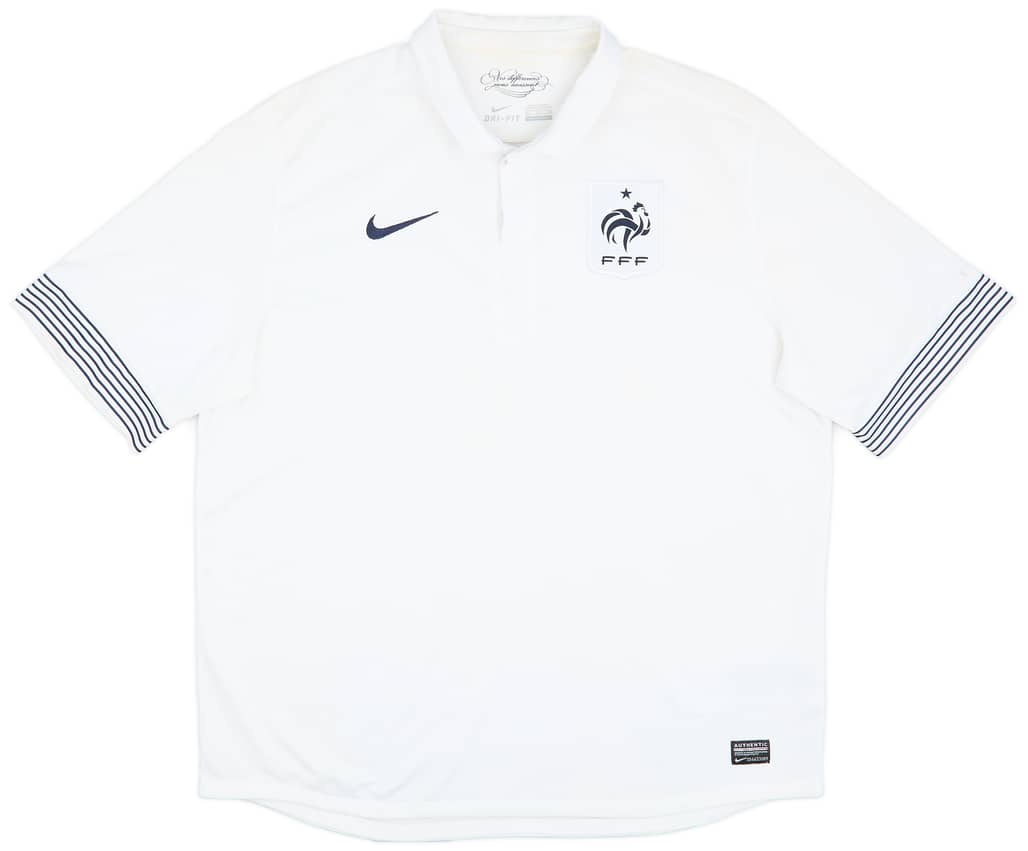2012-13 France Away Shirt - 8/10 - (XXL)