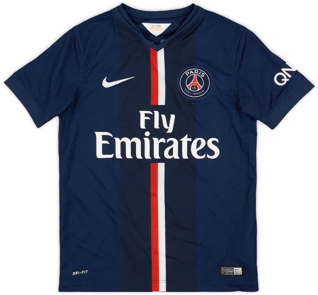 2014-15 Paris Saint-Germain Home Shirt - 7/10 - (S.Boys)