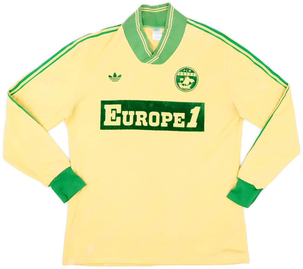 1987-88 Nantes Home L/S Shirt - 8/10 - (L)