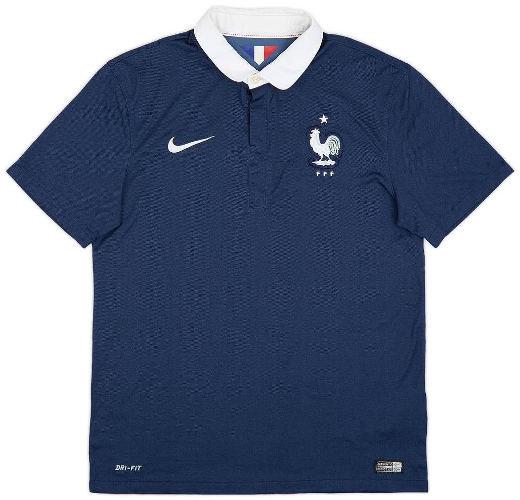 2014-15 France Home Shirt - 7/10 - (M)