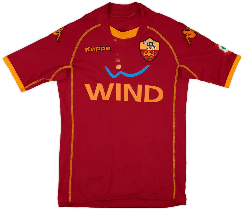 2008-09 Roma Home Shirt - 5/10 - (XS)