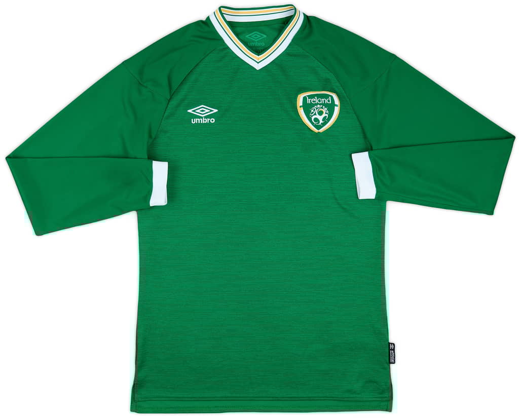 2011 Ireland Home L/S Shirt - 9/10 - (S)