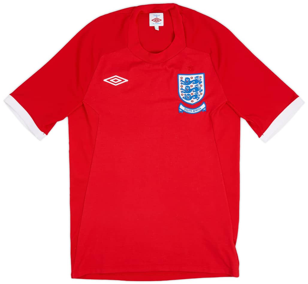 2010-11 England 'South Africa' Away Shirt - 9/10 - (S)