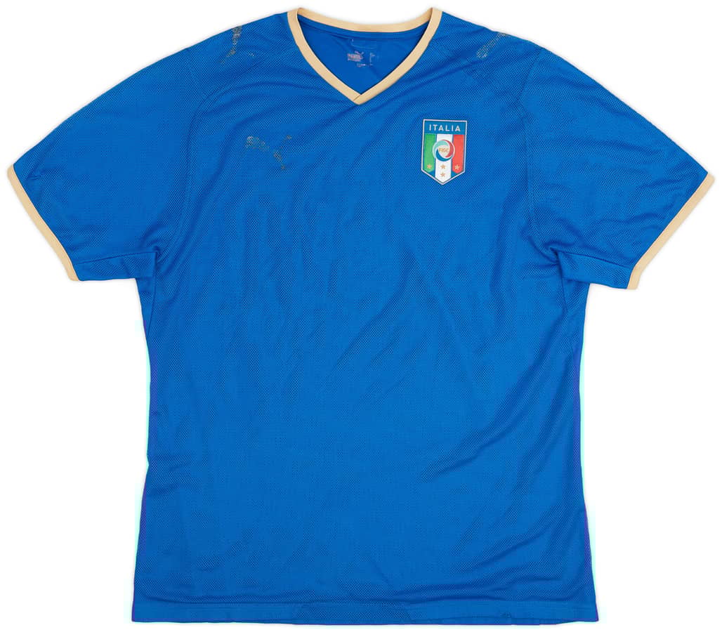 2007-08 Italy Home Shirt - 4/10 - (L)