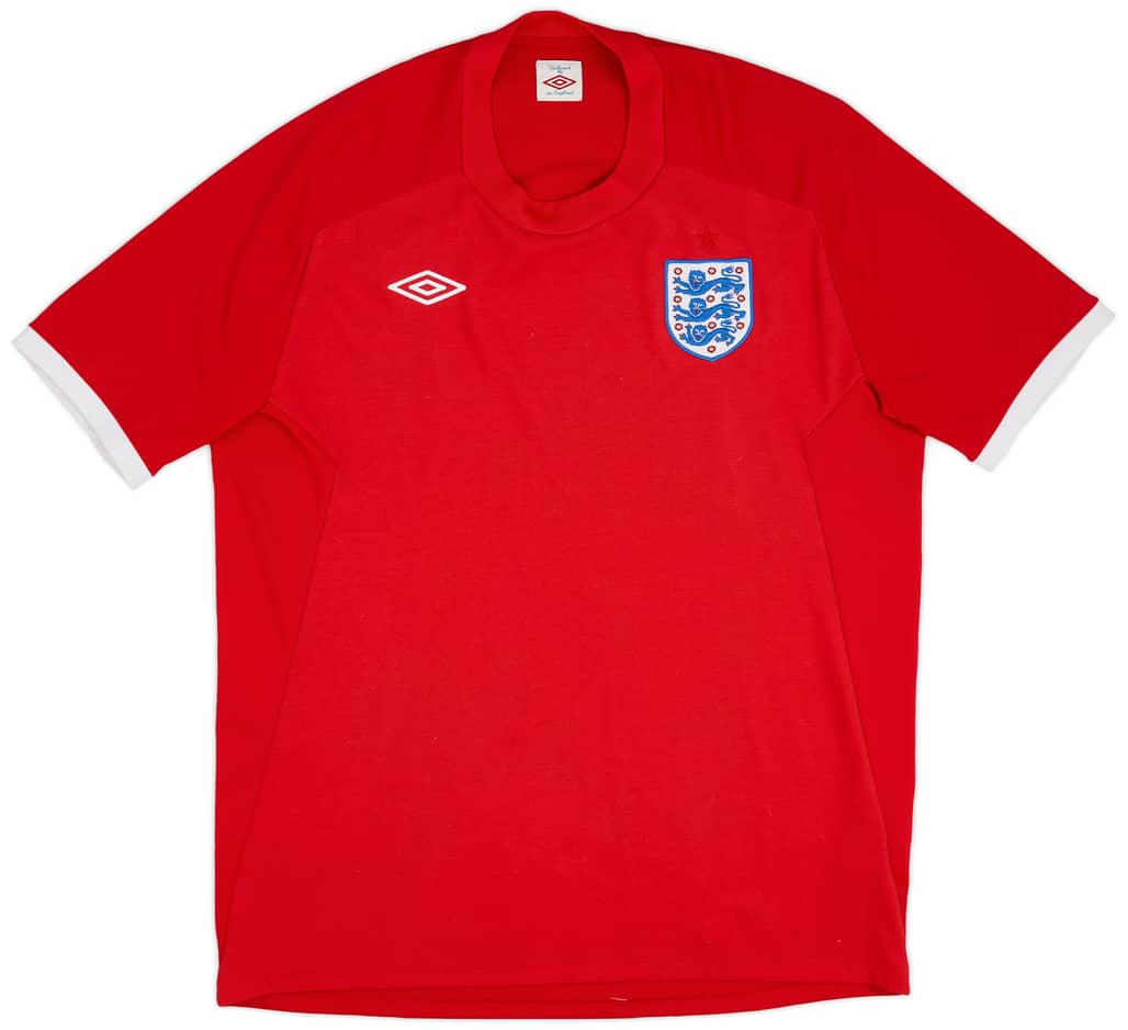 2010-11 England Away Shirt - 7/10 - (XL)
