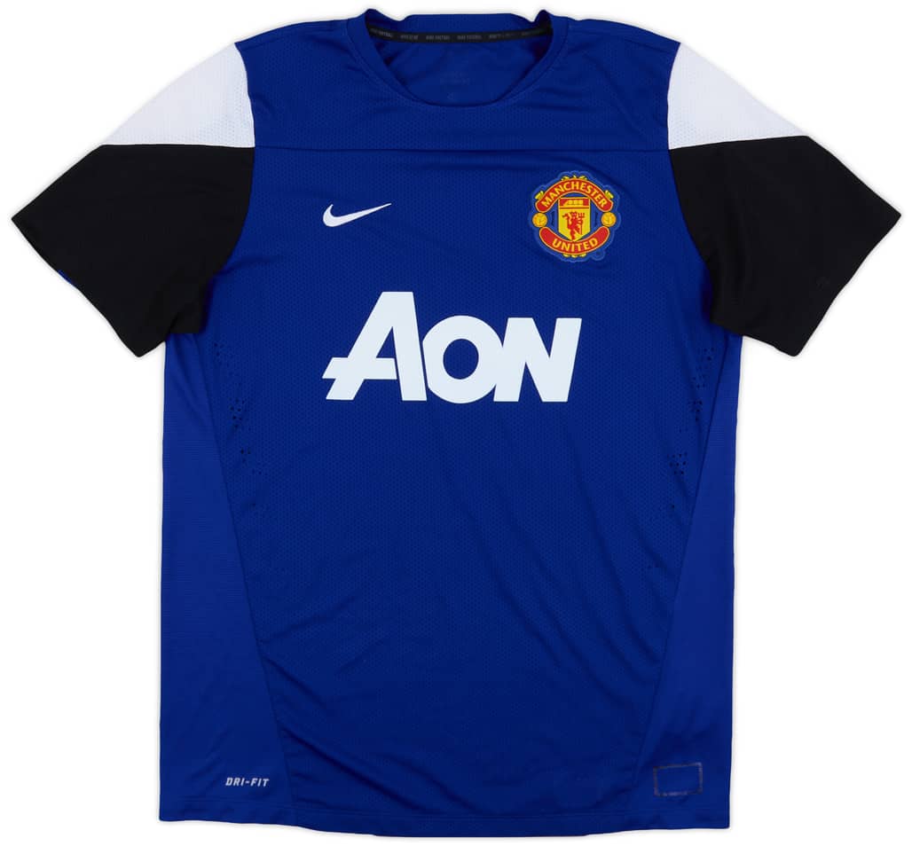 2013-14 Manchester United Player Issue Nike Training Shirt - 6/10 - (L)