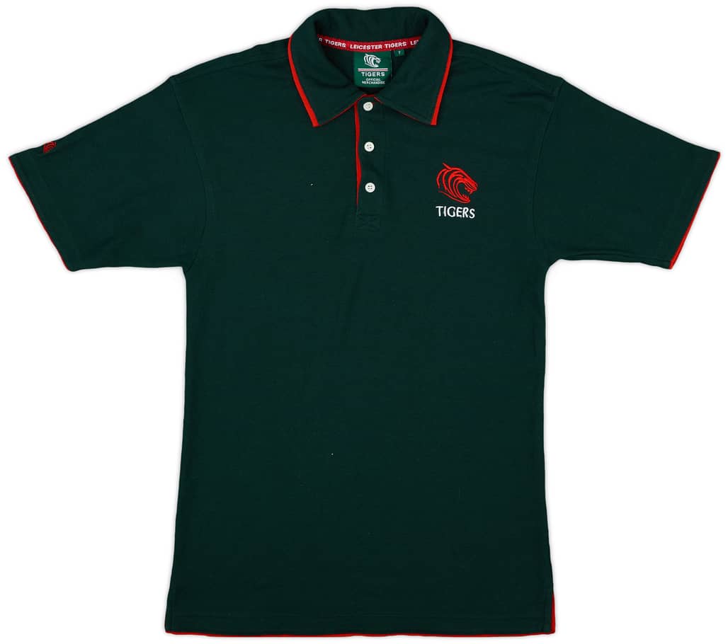 2000s Leicester Tigers Rugby Polo Shirt - 9/10 - (XL.Boys)