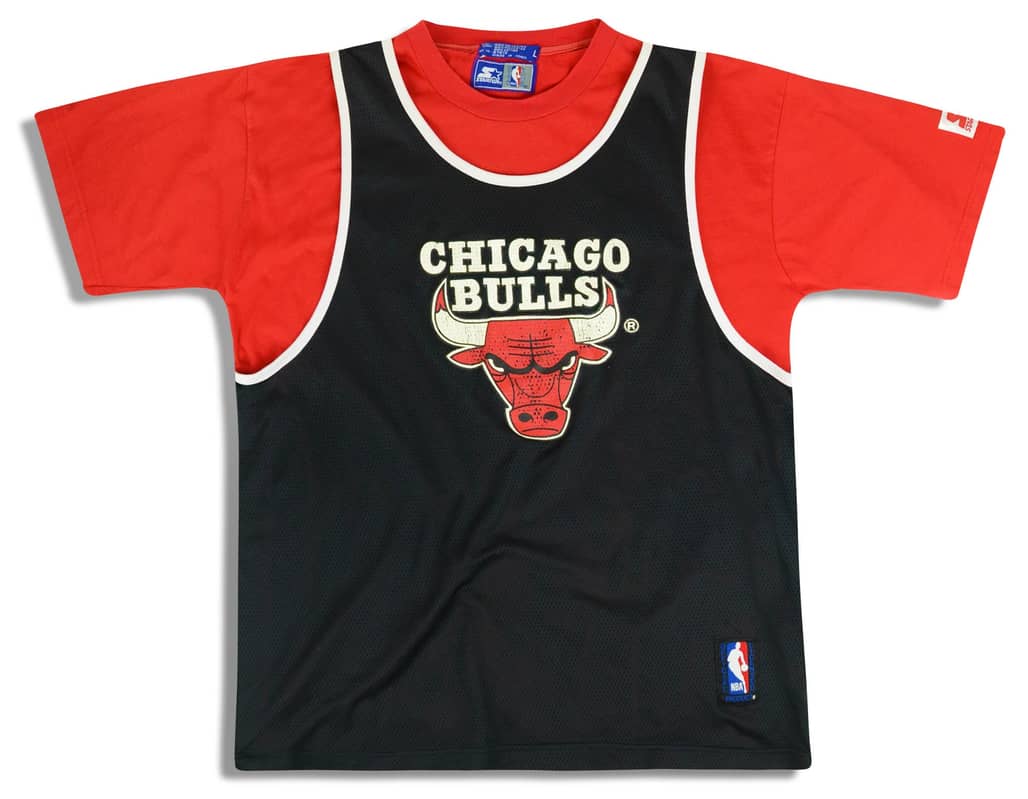 1990s Chicago Bulls Starter Jersey Shirt L