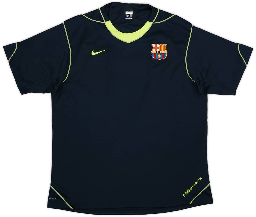 2007-08 Barcelona Nike Training Shirt - 9/10 - (XL)