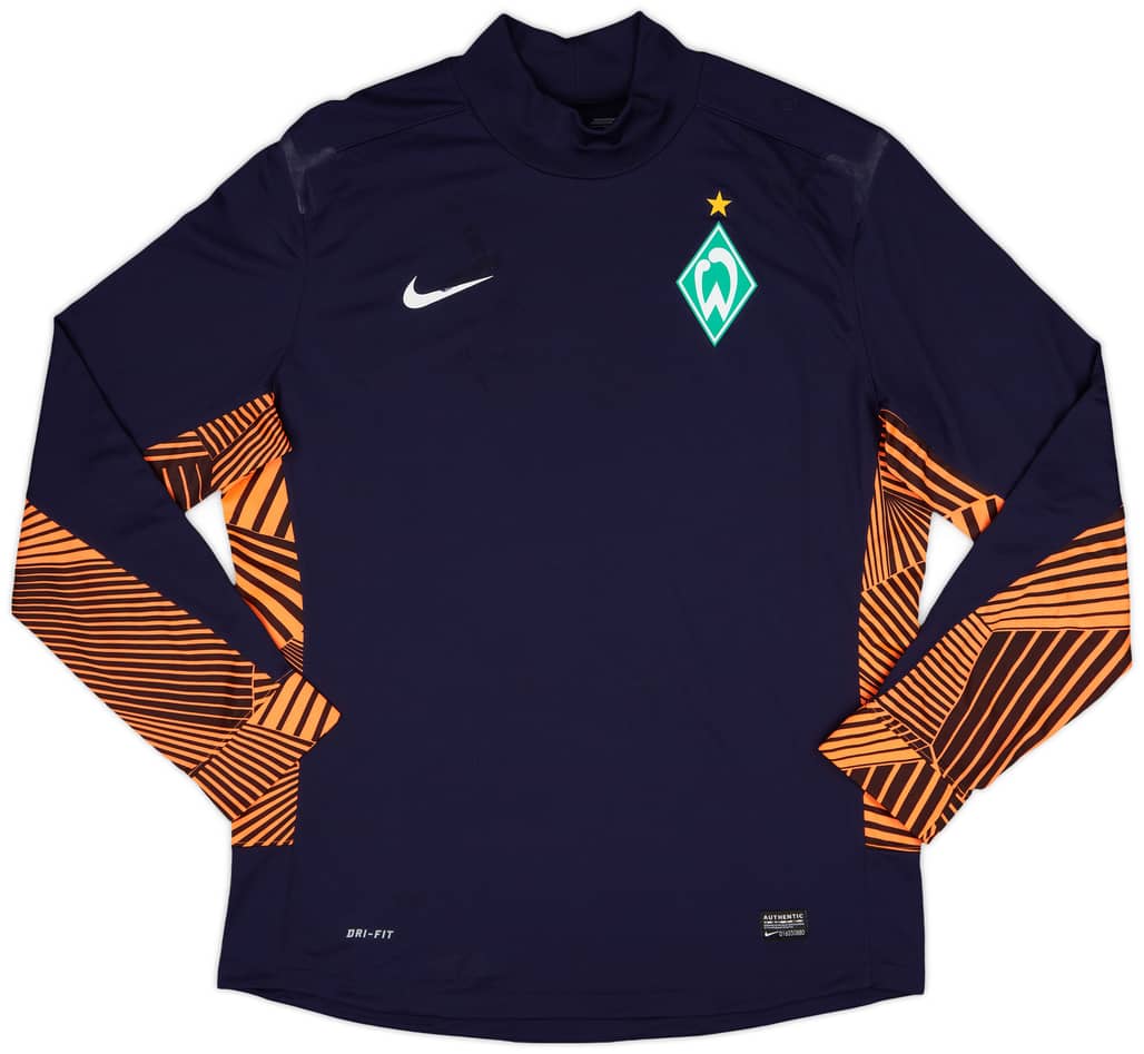 2012-13 Werder Bremen Player Issue GK L/S Shirt - 5/10 - (XL)