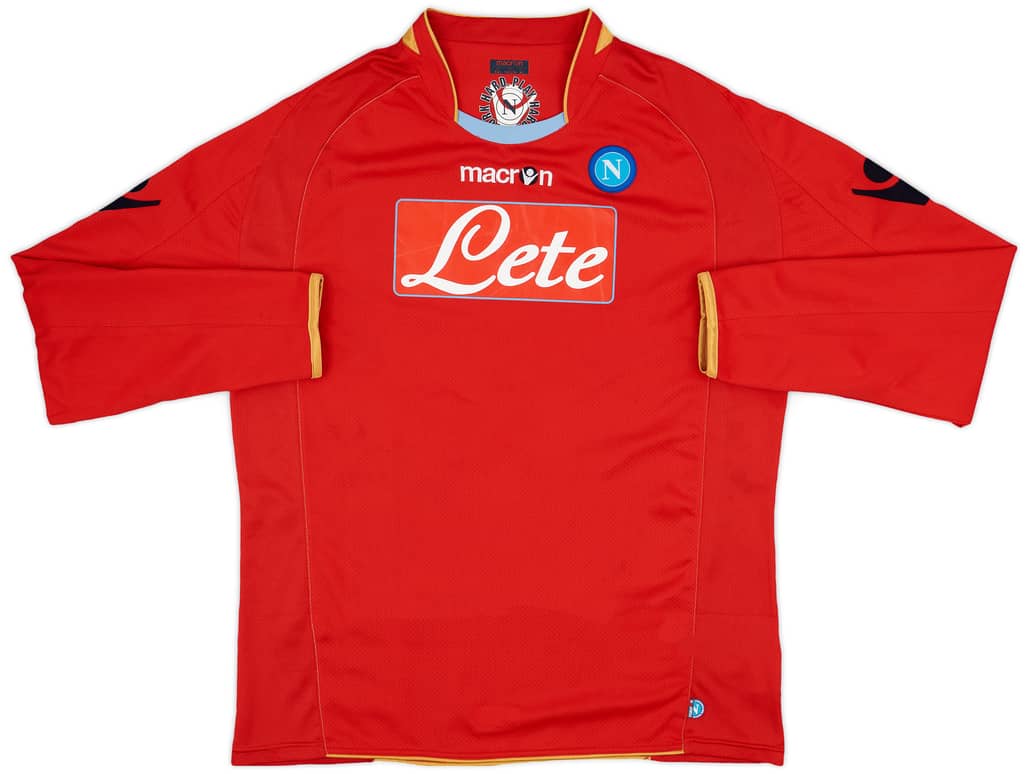 2009-10 Napoli Third L/S Shirt - 8/10 - (XXL)