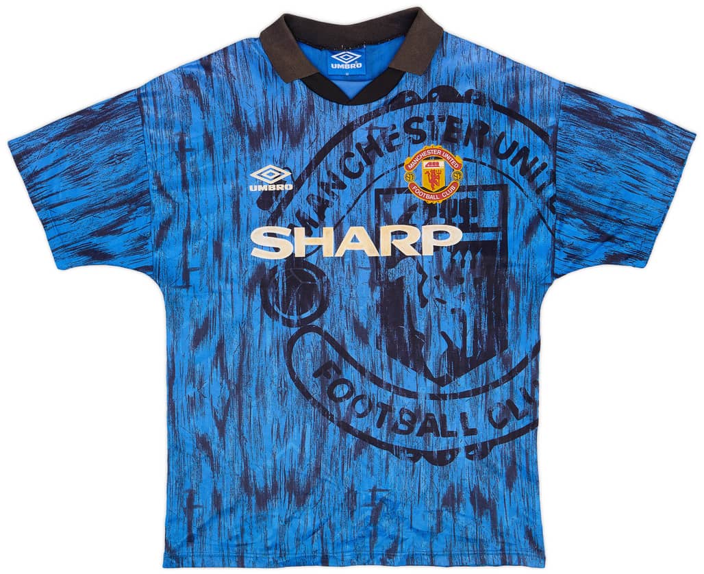 1992-93 Manchester United Away Shirt - 7/10 - (M)