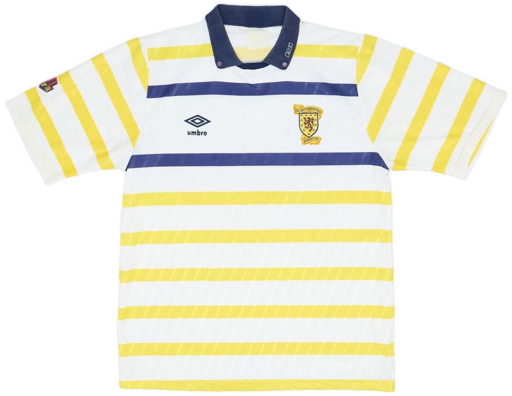1988-91 Scotland Away Shirt - 8/10 - (L)