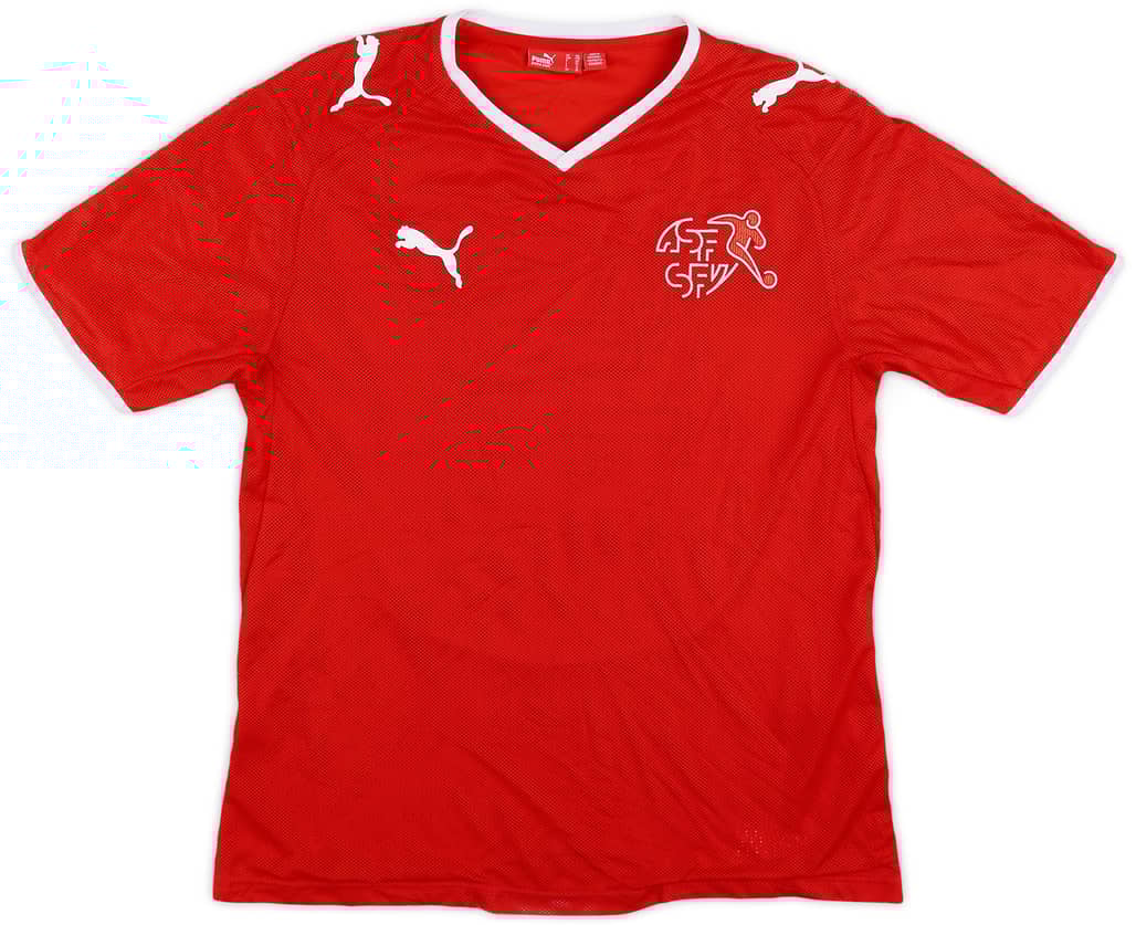 2008-10 Switzerland Home Shirt - 8/10 - (XL.Boys)