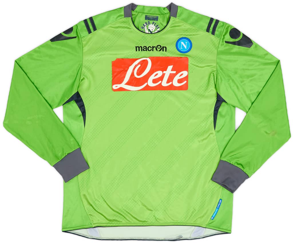 2011-12 Napoli GK Shirt - 4/10 - (M)