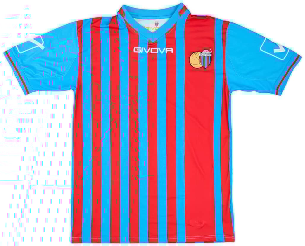 2013-14 Catania Home Shirt - 9/10 - (L)
