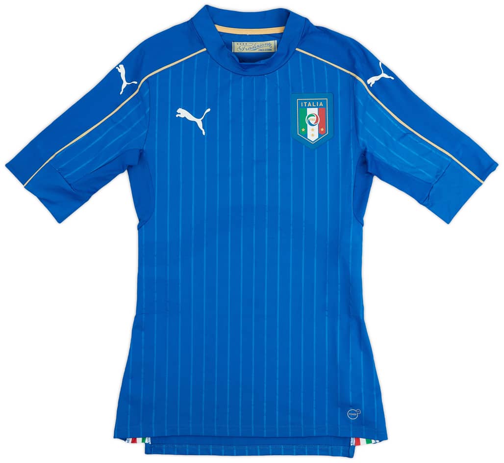 2016-17 Italy Player Issue Home Shirt (ACTV Fit) - 10/10 - (M)