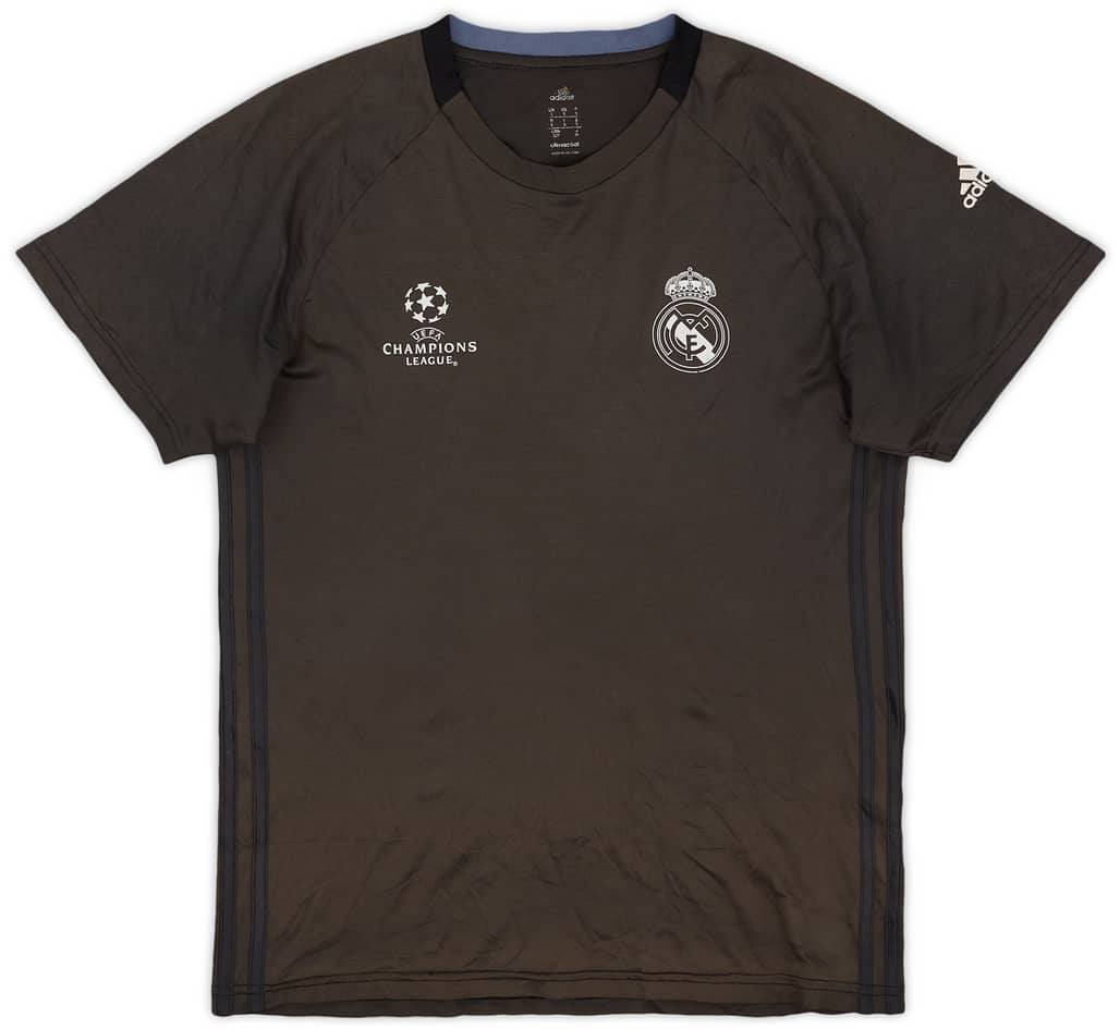 2016-17 Real Madrid adidas CL Training Shirt - 9/10 - (S)