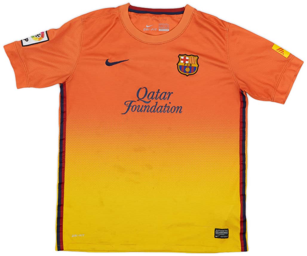 2012-13 Barcelona Away Shirt - 4/10 - (XL.Boys)