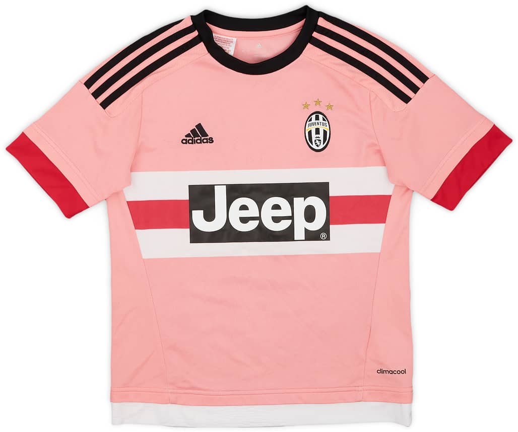 2015-16 Juventus Away Shirt - 6/10 - (M.Boys)