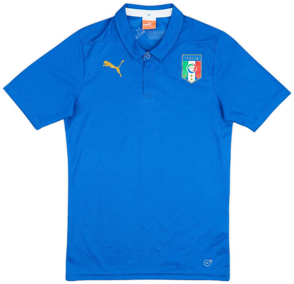 2014-15 Italy Basic Home Shirt - 8/10 - (S)