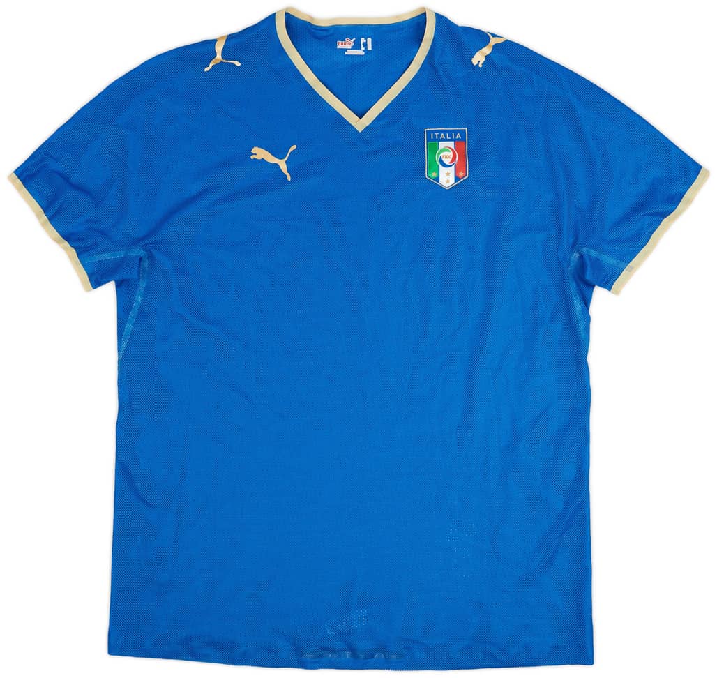 2007-08 Italy Player Issue Home Shirt - 9/10 - (XXL)