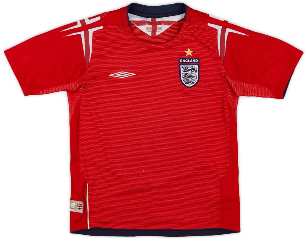 2006-08 England Away Shirt - 8/10 - (S.Boys)