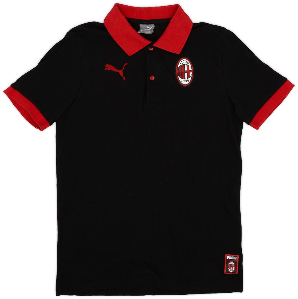 2018-19 AC Milan Puma Polo Shirt - 10/10 - (S)