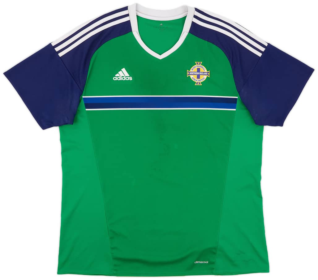 2016-17 Northern Ireland Home Shirt - 4/10 - (XL)