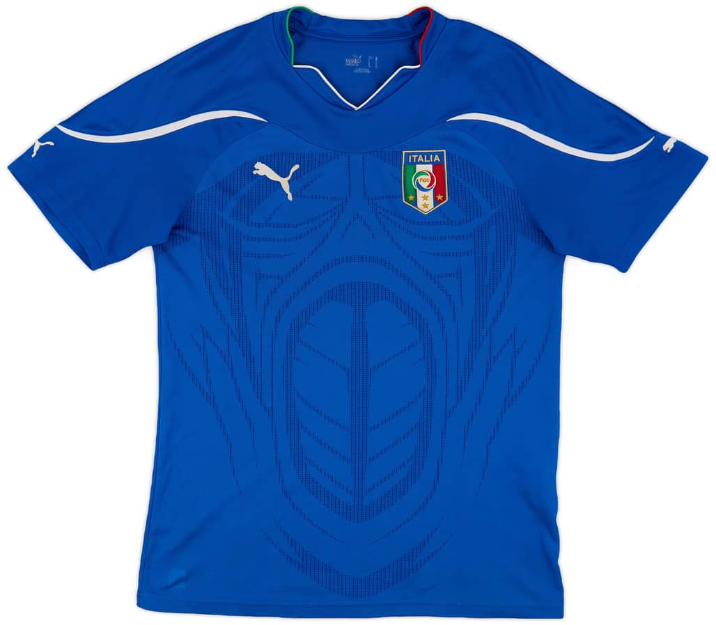 2010-12 Italy Home Shirt - 7/10 - (M)