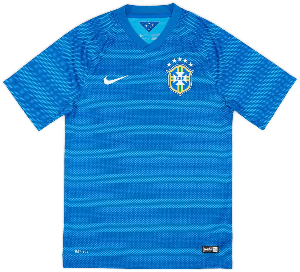 2014-15 Brazil Away Shirt - 8/10 - (S)