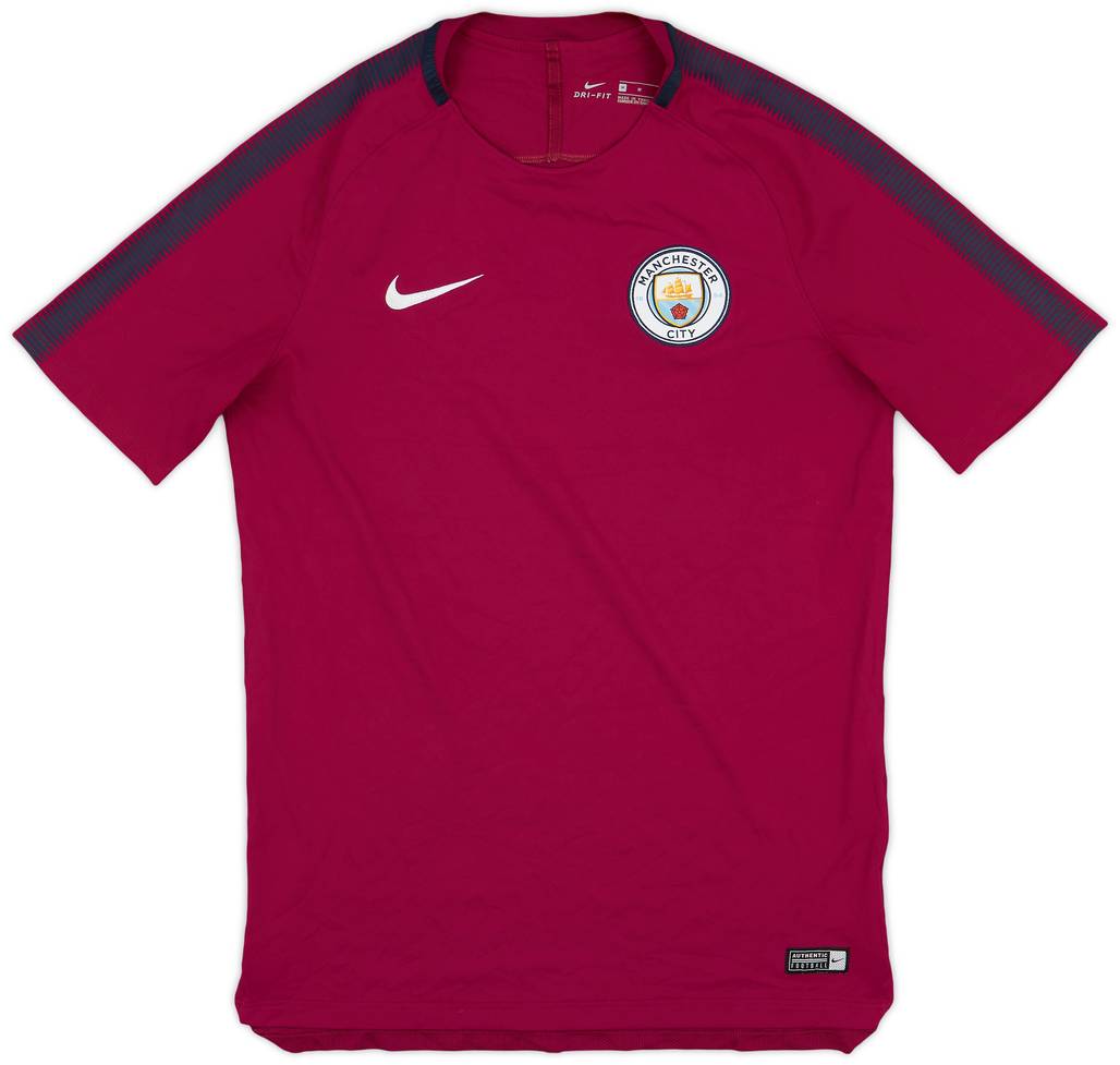 2017-18 Manchester City Nike Training Shirt - 9/10 - (M)