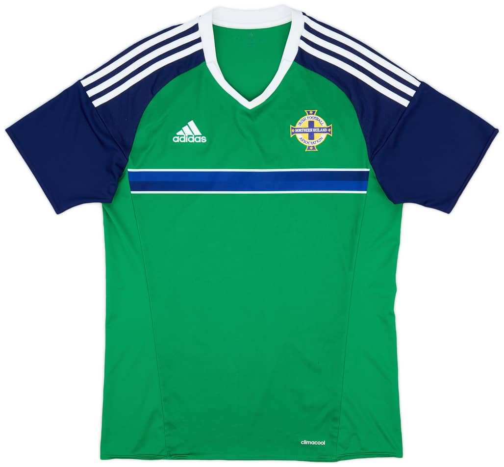 2016-17 Northern Ireland Home Shirt - 8/10 - (M)