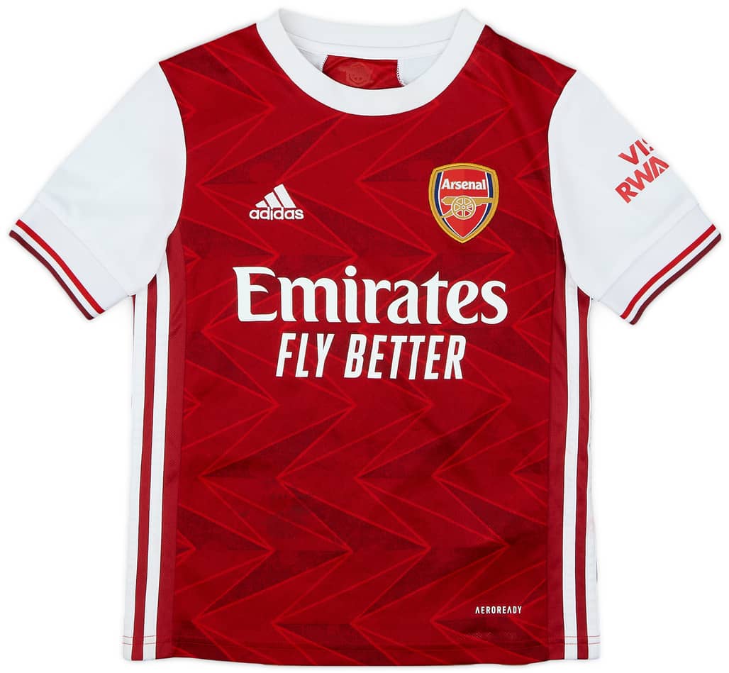 2020-21 Arsenal Home Shirt - 6/10 - (S.Boys)