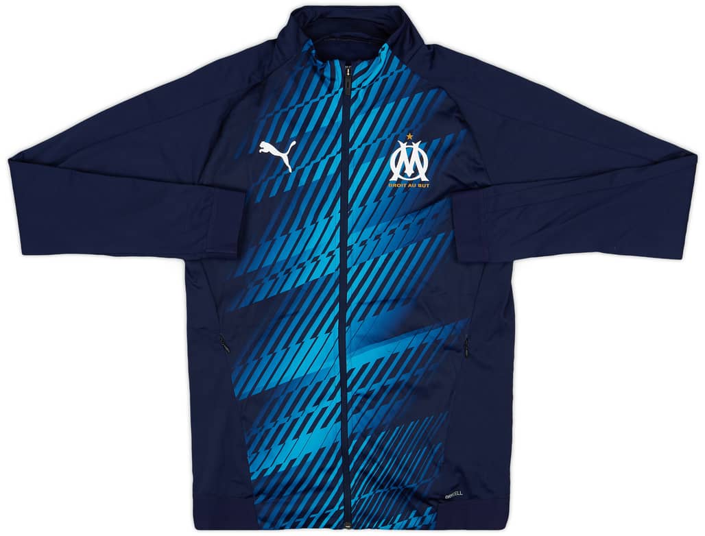 2019-20 Olympique Marseille Puma Track Jacket - 8/10 - (S)