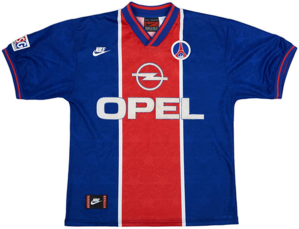 1995-96 Paris Saint-Germain Home Shirt - 8/10 - (M)