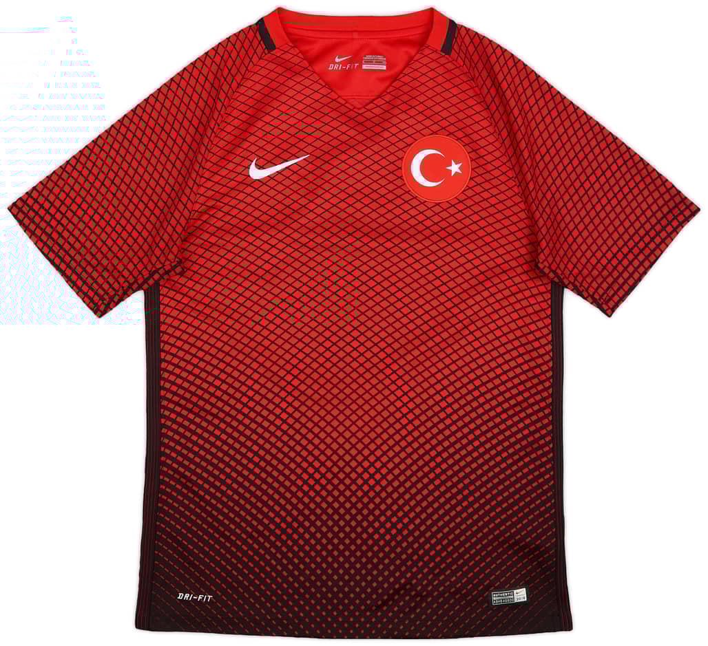 2016-17 Turkey Home Shirt - 9/10 - (S)