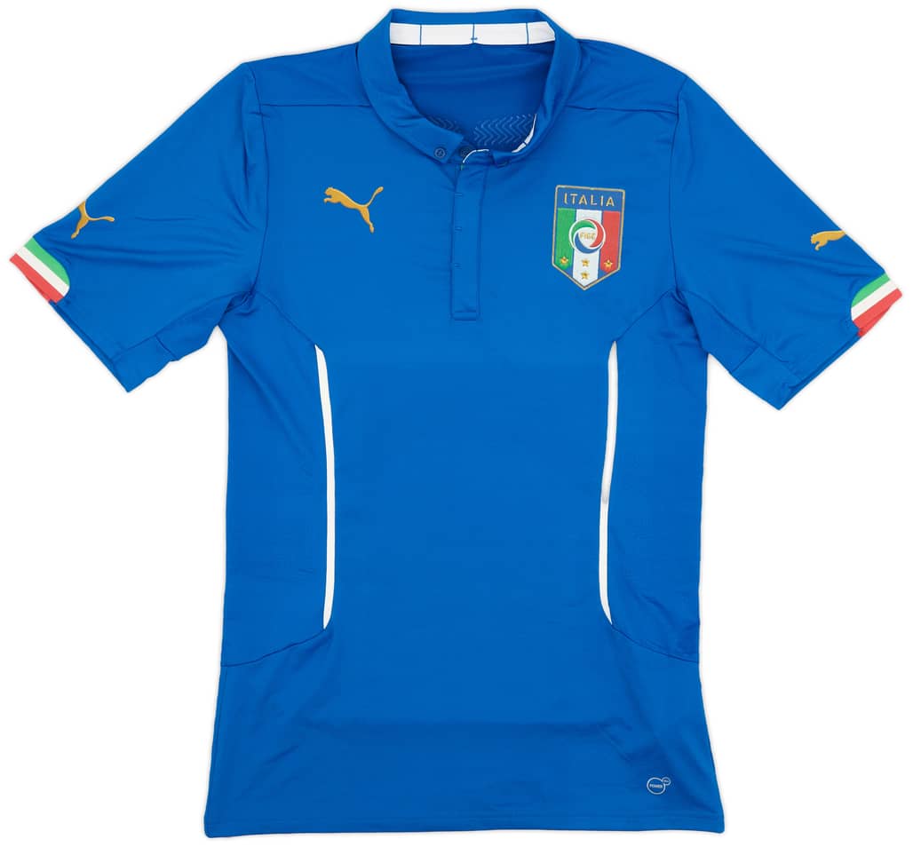 2014-15 Italy Authentic Home Shirt - 8/10 - (XXL)