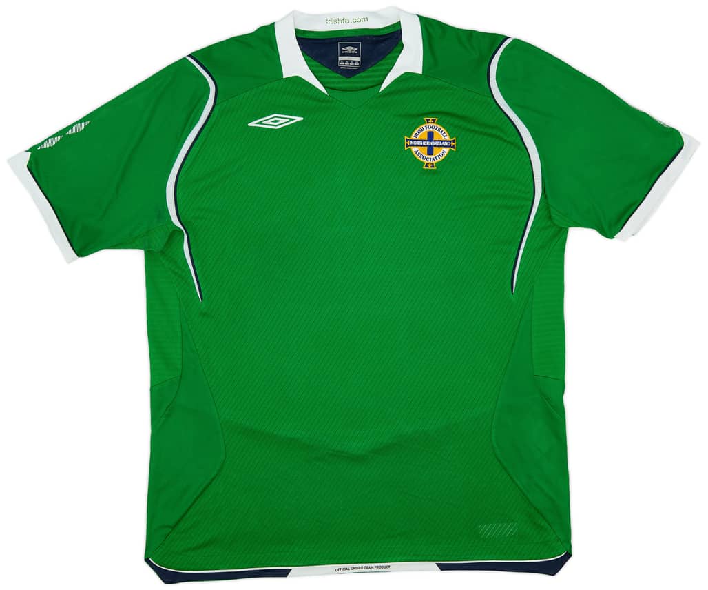 2008-10 Northern Ireland Home Shirt - 8/10 - (XL)
