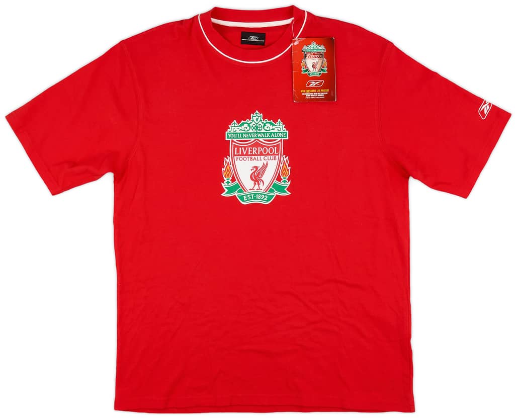 2003-04 Liverpool Reebok Fan Tee (L)