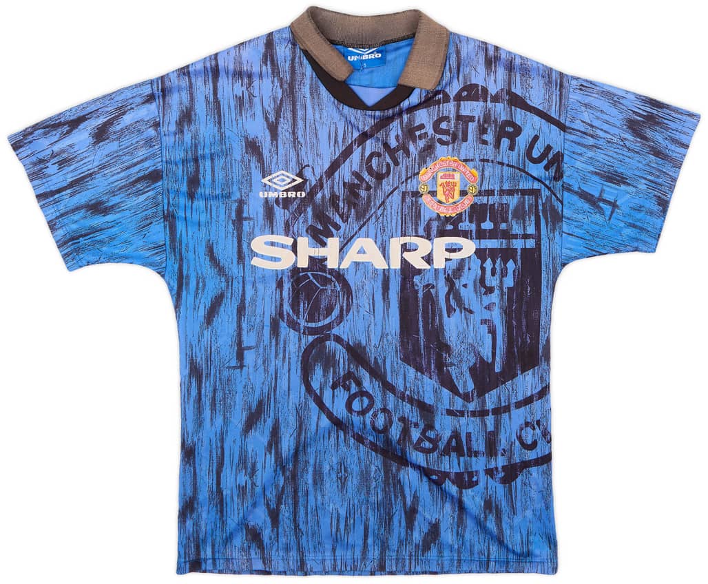 1992-93 Manchester United Away Shirt - 5/10 - (S)