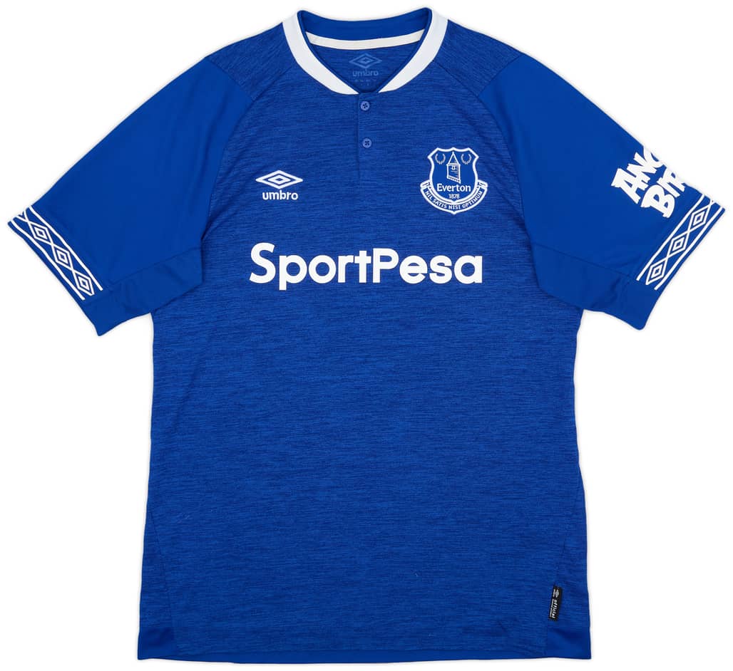 2018-19 Everton Home Shirt - 7/10 - (L)