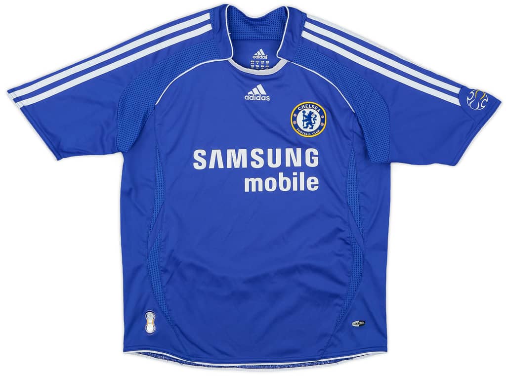 2006-08 Chelsea Home Shirt - 8/10 - (M.Boys)