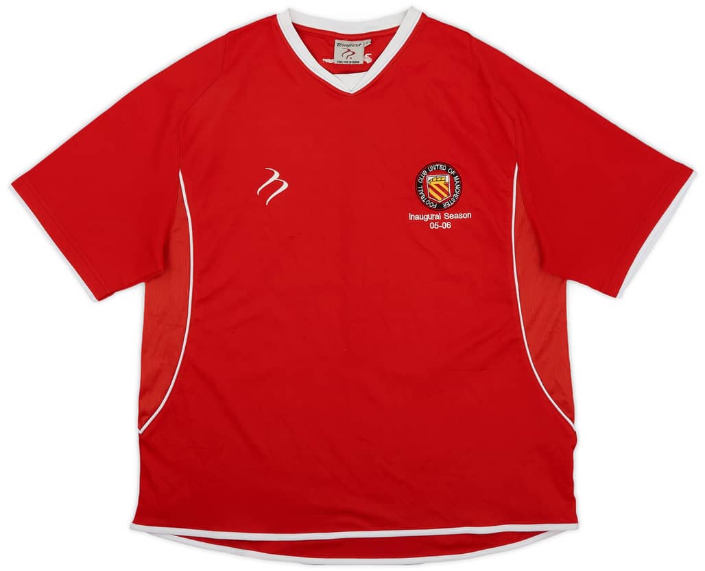 2005-06 FC United of Manchester Home Shirt - 7/10 - (L)