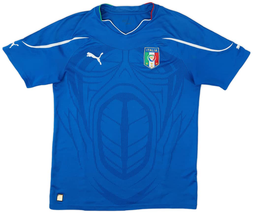 2010-12 Italy Home Shirt - 7/10 - (S)
